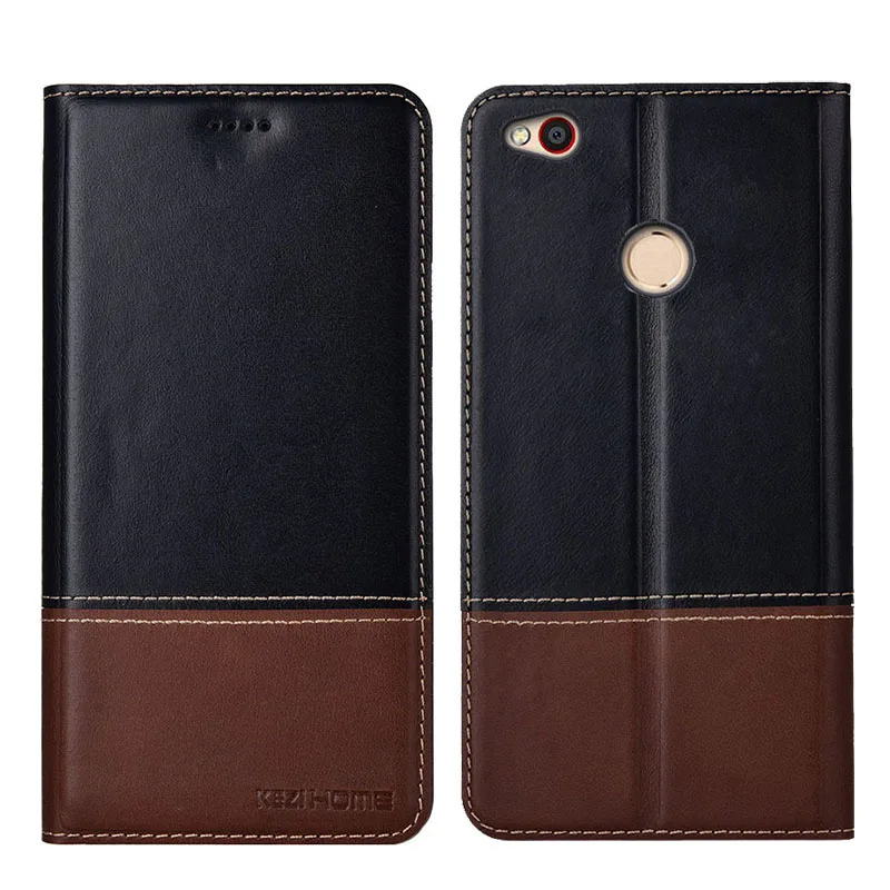 

for ZTE Nubia N1 Case Two-tone Flip Genuine Leather Soft Silicon Back Cover for Nubia N1 Cases