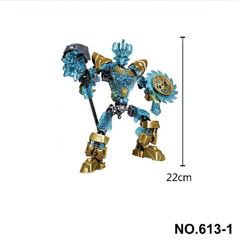 КСЗ 613 Совместимость Bionicle 71312 биохимические воин Bionicle Ekimu маска Maker Building Block игрушки Для детей игрушки подарки - Цвет: 613-1