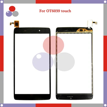 

10pcs/lot High Quality For Alcatel One Touch Idol 3 OT6039 6039 6039Y Touch Panel Glass Front Glass Lens Screen