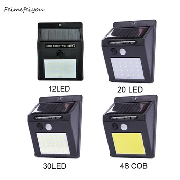 

Solar Lights Wireless Waterproof Motion Sensor Outdoor Light for Patio, Deck, Yard, Garden with Motion Activated Auto On/Off