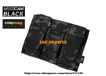 

TMC AVS style Mag Pouch USA made 500D Multicam Black Triple Magazine Pouch(SKU12050494)