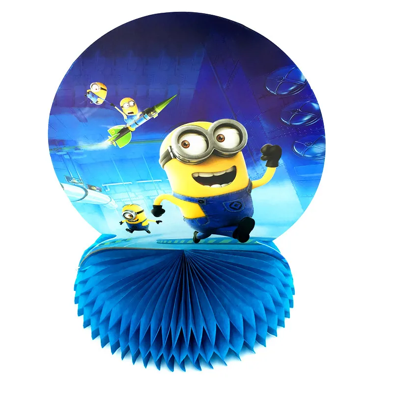 2pcs Lot Minions Table Decoration Cartoon Table Display Kids