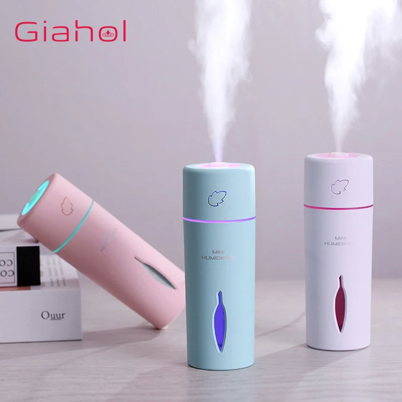 

Portable Air Humidifier Aroma Diffuser Aromatherapy USB Ultrasonic Humidifier With LED Lights Cool Mist Purifier Humidificador
