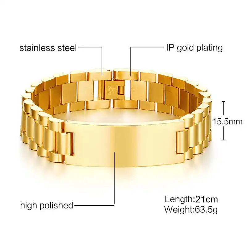 Personalized Engraved bracelet Custom own phrase engravable curb link bracelet Stainless steel bar bracelet bangle Custom bar bracelet