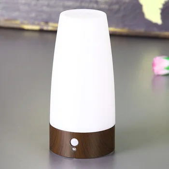 

2019 NEW LED Lamp Movement Sensor Light Control Double Induction Light Bedside Lamp Human Body Induction Light