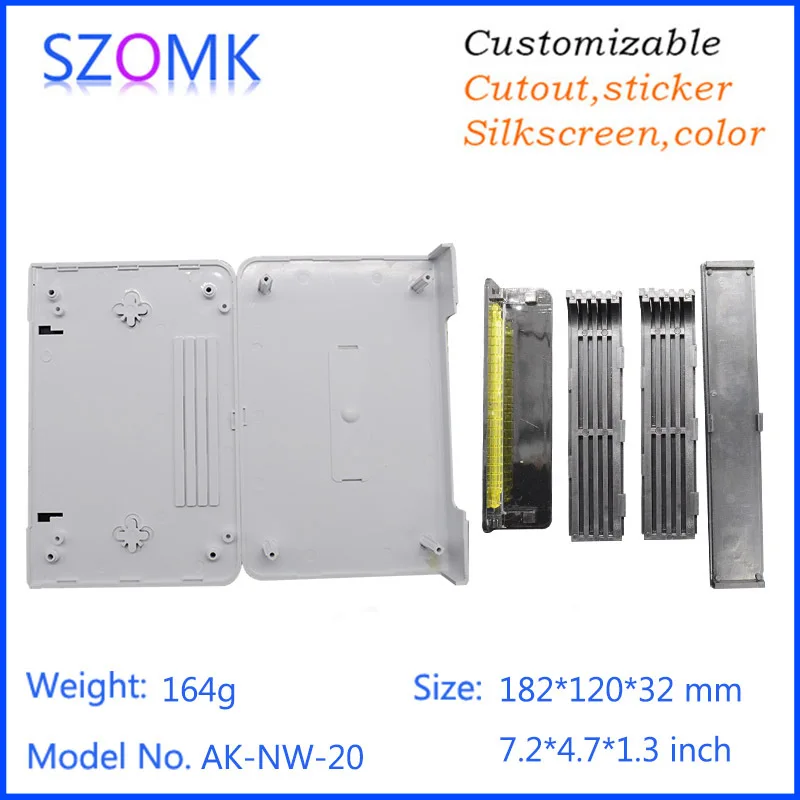 szomk network router enclosure plastic instrument enclosure project box plastic box electronics enclosure junction housing abs control box (12).jpg