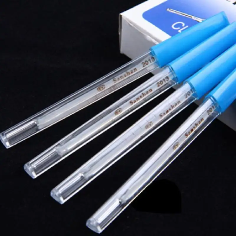 Thermometer Angemessen 10 Teile/los Mercurial Klinische Thermometer Von Oral Oder Oxter Typ Baby Pflege Thermometer Glas Mercurial Thermometer Super Genaue PüNktliches Timing