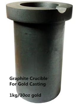 

1kg Gold Melting Graphite Crucible 2pcs /graphite carbon crucible for Jewelry Processing,vacuum sintering process