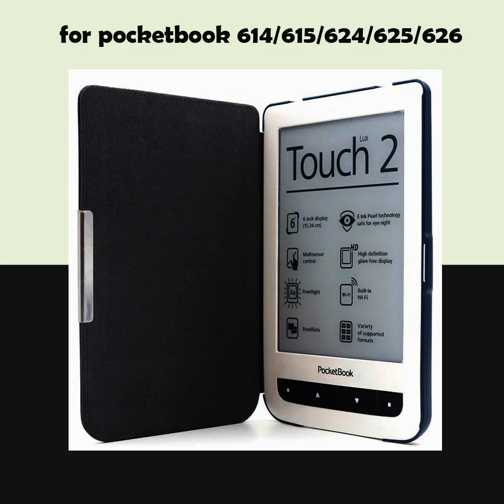

Hot Pada Ballet Dancer - case forpocketbook basic 2/pocketbook 614 case case PU leather cover case+screen protector