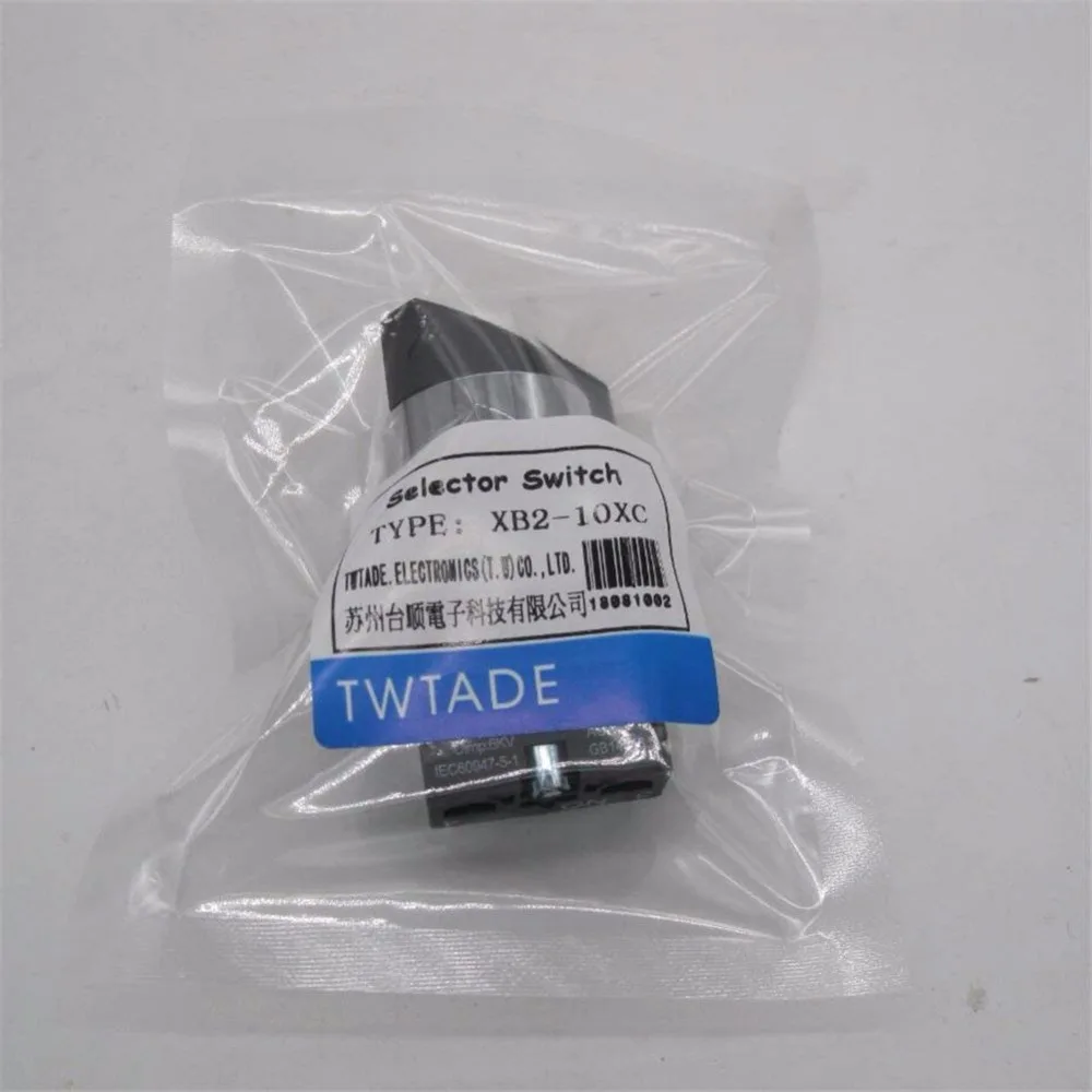 TWTADE/1 шт. 22 мм SPDT 1 No Two 2 позиционный поддерживаемый фиксатор поворотный