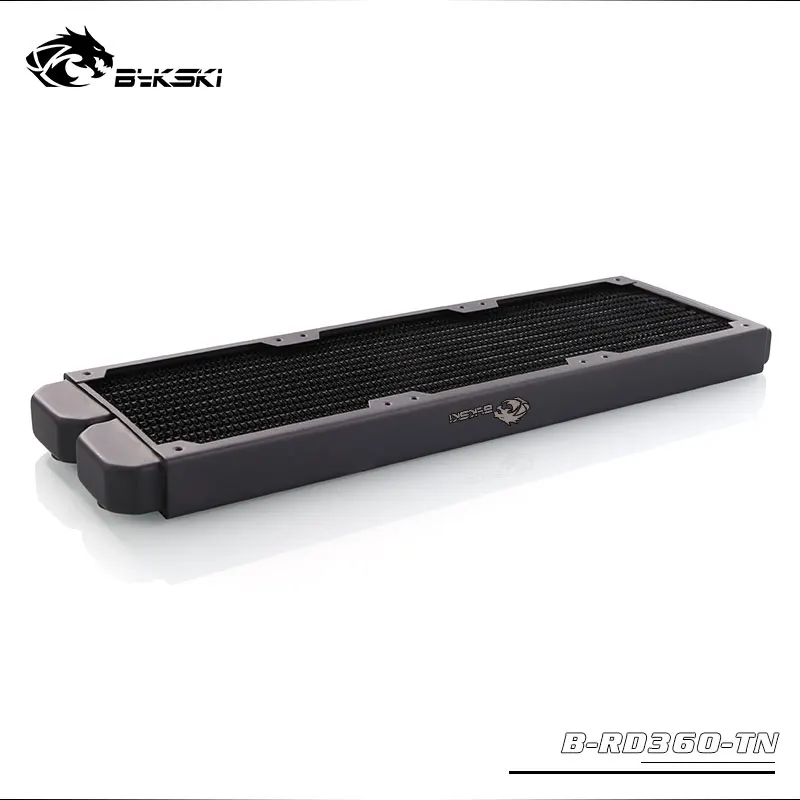 Najtaniej BYKSKI 28mm gruby miedź 360mm jeden rząd chłodnicy komputer woda ciecz chłodząca wymiennik ciepła zastosowanie do wentylatorów 12cm B RD360 TN