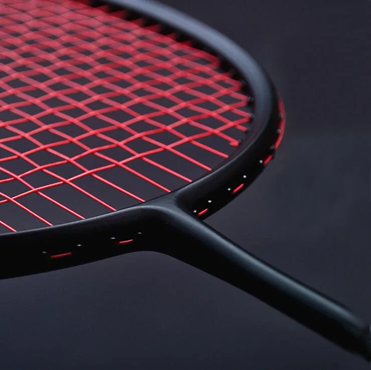 

1 PC ZARSIA 4U 82g black Badminton racket, Attack/Speed/Control/All-Round Badminton Racket quality carbon racket
