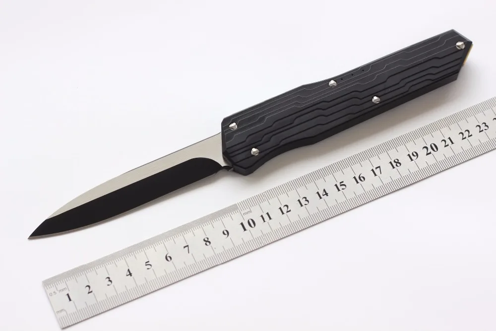 

VESPA Knife M390 Blade 7075Aluminum+TC4 Handle fixed blade Outdoor camping hunting survival pocket knives Tactical EDC tools