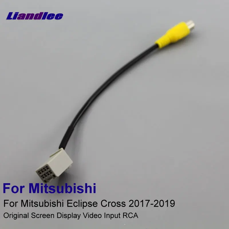 

Liandlee Car Rear View Camera RCA Adapter Wire For Mitsubishi Eclipse Cross Low-End Edition 2017-2019 Original Connector Cable