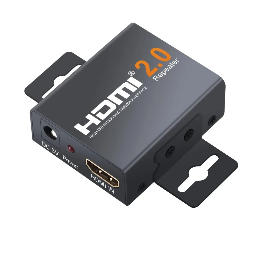 Tanie Proster 4K x 2K 2.0 HDMI Repeater HDMI Extender 1080P 3D kabel adapter HDMI wzmacniacz sygnału wzmacniacz nad sygnału HDTV do 60m
