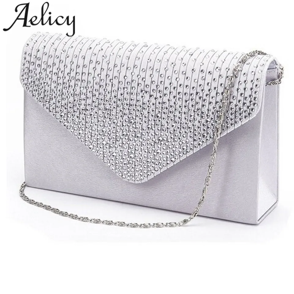 diamante cross body bag