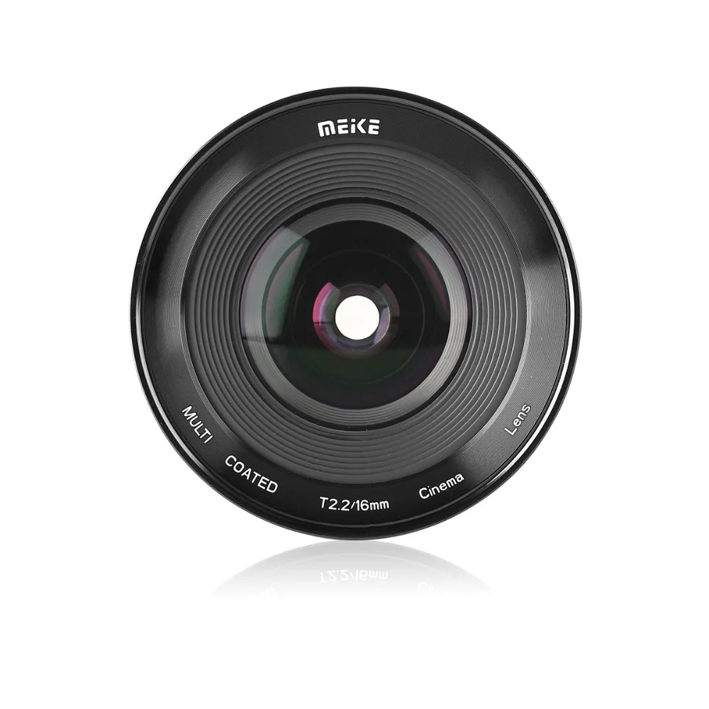 Meike 16 мм T2.2 ручная фокусировка асферический портретный объектив Cine для Olympus Panasonic Lumix Micro Four Thirds(MFT, M4/3) крепление