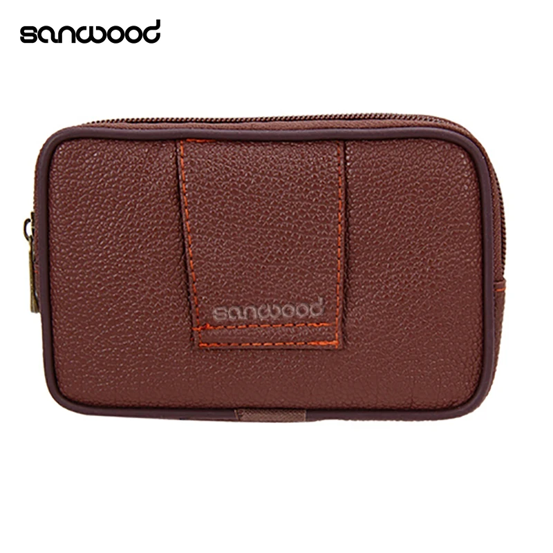 Men's Faux Leather Wallet Credit Card Phone Holder Casual