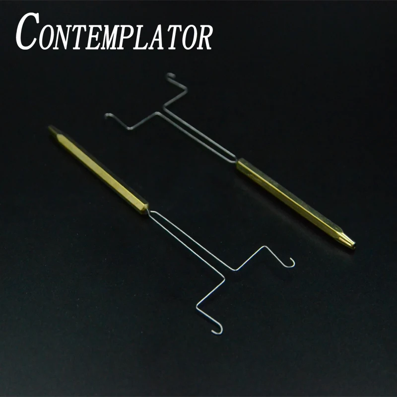 

CONTEMPLATOR 1pc split wire Y-shaped dubbing twister fly fishing tool half hitch brass handle fly tying tackle dubbing partner