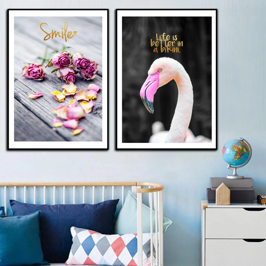 3-Pieces-Fashion-Simple-Home-Decor-Nordic-Canvas-painting-HD-Print-Flower-photo-For-girl-bedroom (3)