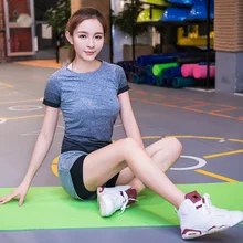 High Quality Women Sport Sets 3 in 1 Zipper Bra/Quick-drying T-shirts/Elastic Legging for Running Fitness Yoga