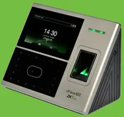 ZKTECO uFace800 Распознавание лиц 1, 200 уход за кожей лица и 2000 шаблонов отпечатков пальцев посещаемость времени Регистраторы