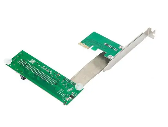 High Quality PCI-E PCI express PCIe to PCI Slot adapter cable mini pci-e x1 to x16 riser card No driver Required