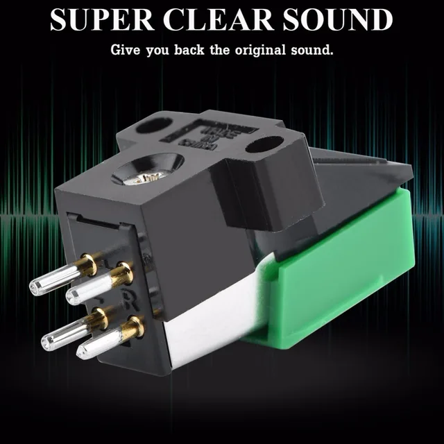 High Quality for AT95E Record Player Stylus 3 Speed 13mm Pitch Record Cartridge Vinyl Stylus