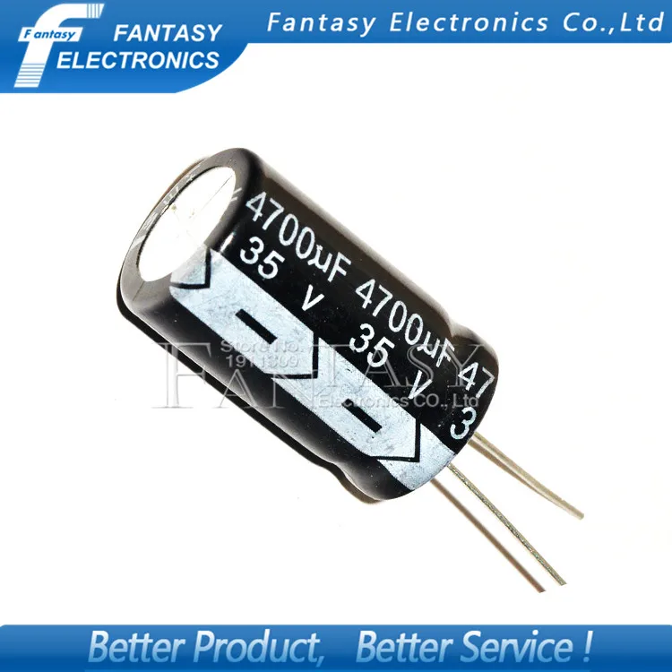 Купить 5 шт. высоким качества 35v4700uf 18*30 мм 4700 мкф 35 в 18*30 ...