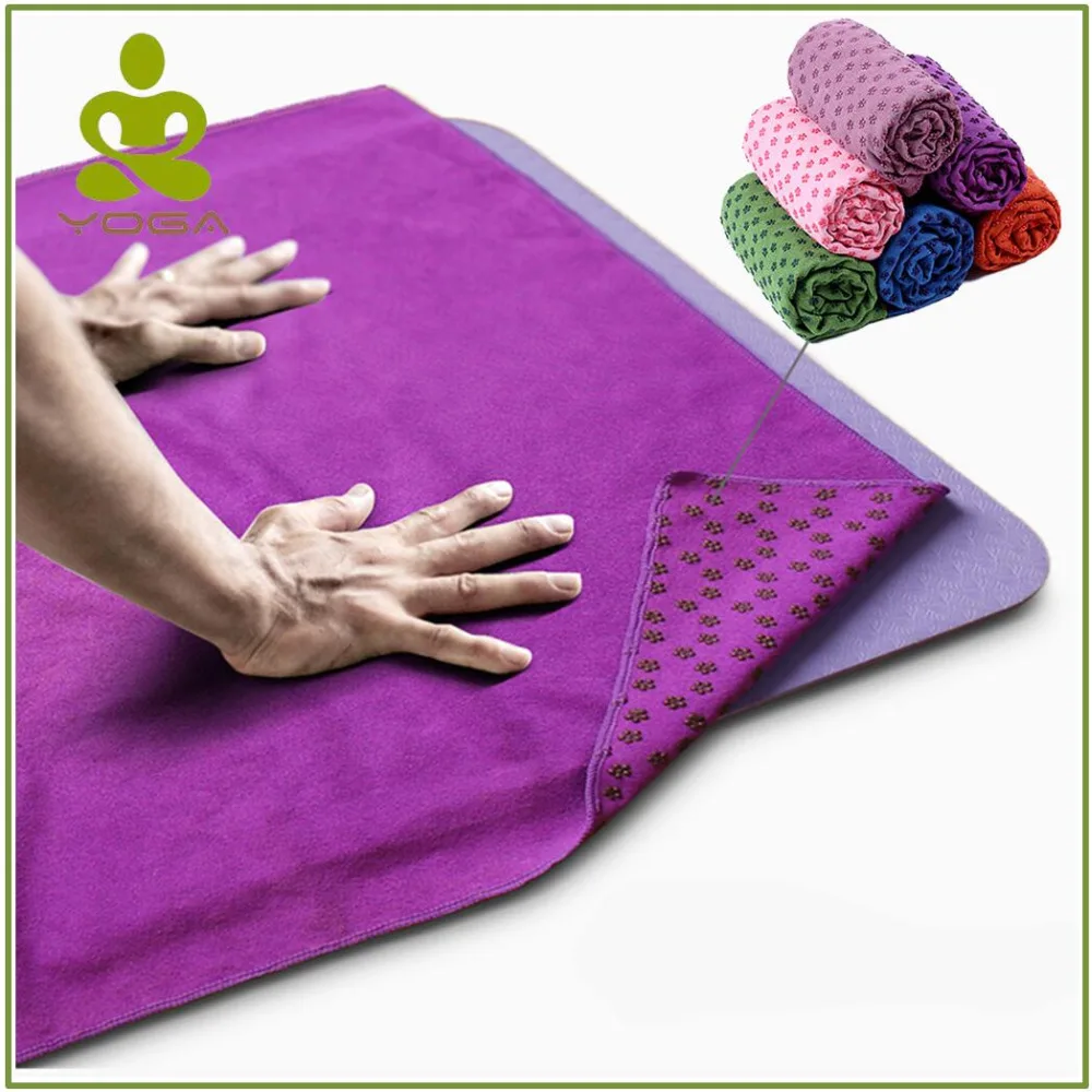 Miglior Slittamento non Yoga Zerbino Telo di Copertura Antiscivolo In Microfibra Yoga Zerbino Size 183 centimetri * 61 centimetri 72 x 24 negozio Asciugamani Pilates Coperte Per Il Fitness
