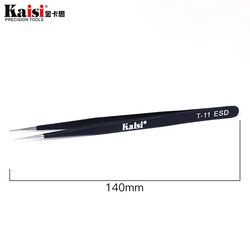 New Anti-static Tweezers Excellent Quality Tweezers Bend+Straight New Stainless Steel Industrial Anti-static Tools