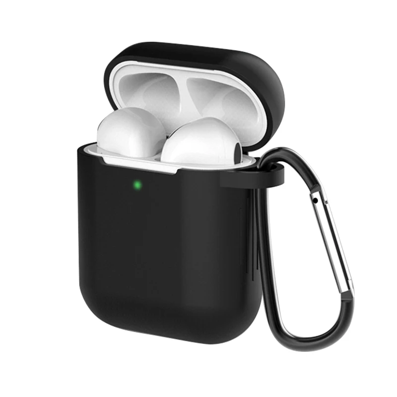 Мягкий силиконовый чехол из ТПУ для Airpods, аксессуары, защитный чехол, прозрачный Ультратонкий чехол, противоударный держатель для Apple Air Pods - Цвет: 06