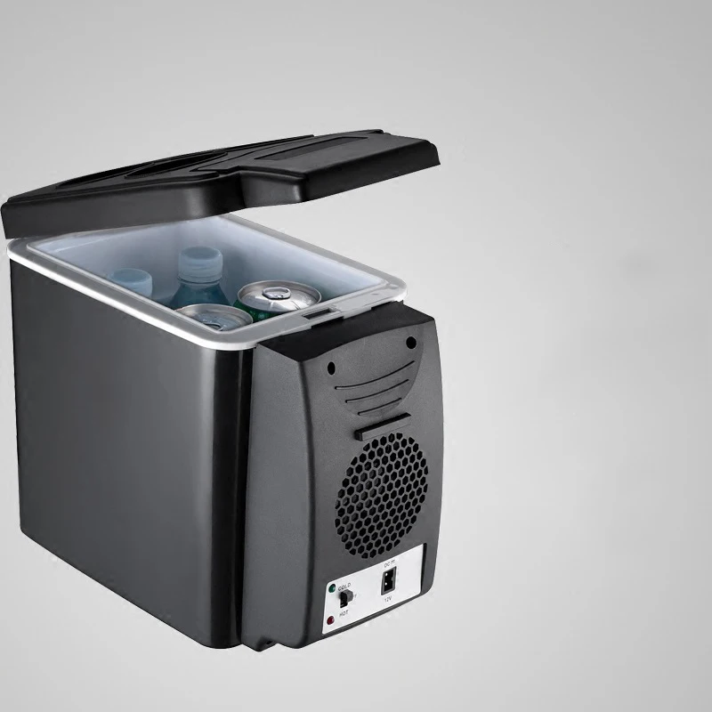 

Car refrigerator Mini fridge Car refrigerator 6 liters Home and car dual-use hot and cold box Portable refrigerator