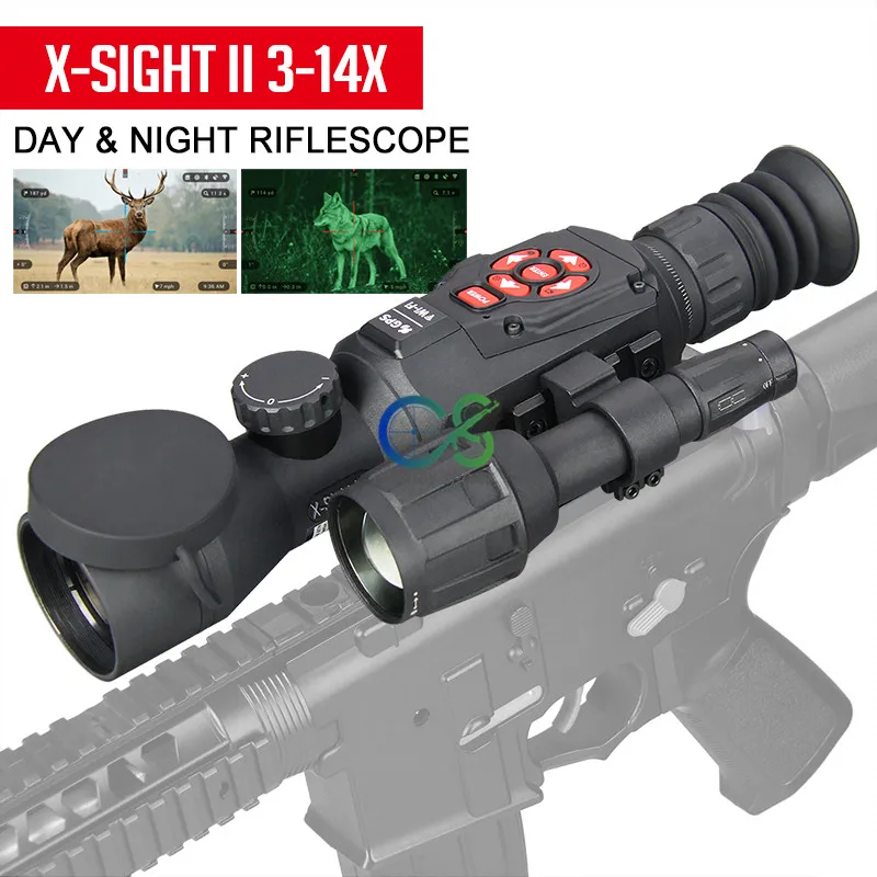 Eagleeye Тактический ночного видения прицел HD 3-14X день и ночь Riflescope Bluetooth Wifi для съемки телескоп gs27-0025