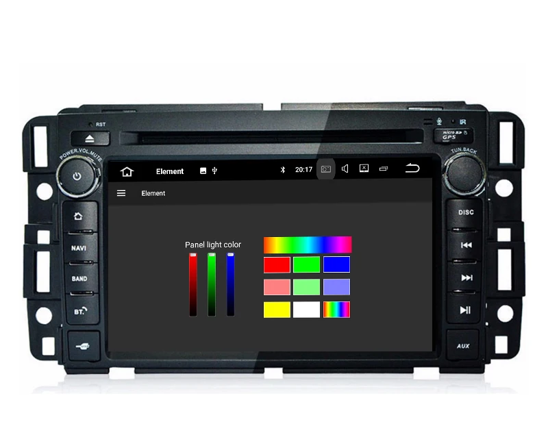 Excellent IPS HD Android 8.0 Car DVD Player For GMC Sierra Savana Sonoma Acadia Yukon Envoy Canyon Stereo Radio Tablet PC support DTV DAB+ 19