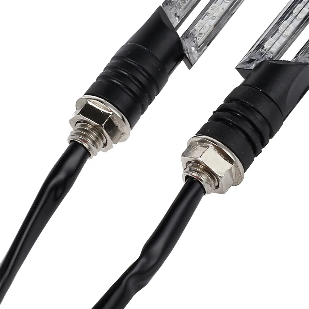 Proster 4 шт. Универсальный 15LED DC 12V 0 8 W мотоцикл указатель поворота янтарный свет