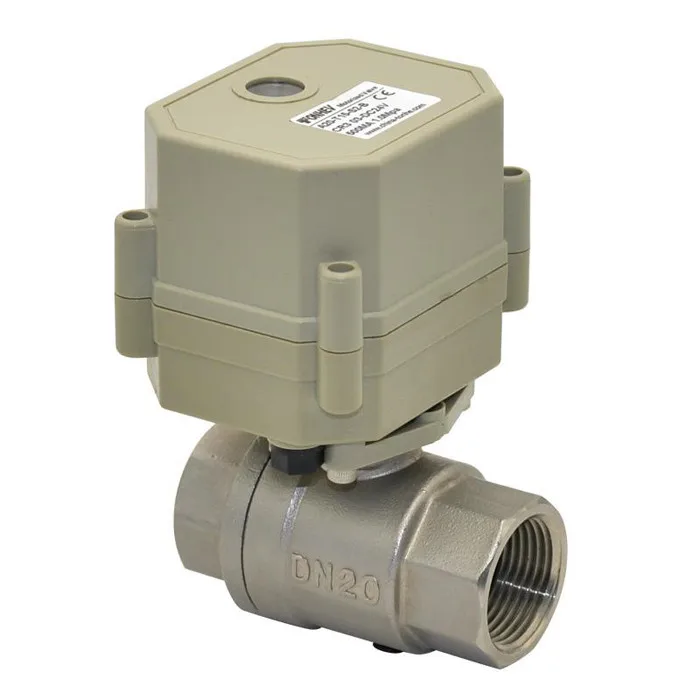 Free shipping DN20 AC/DC9-24V 2 wires TF20-S2-C 2 Way 3/4'' Full Port Normal Closed Valve Stainless Steel Electric Water Valve Free shipping DN20 AC/DC9-24V 2 wires TF20-S2-C 2 Way 3/4'' Full Port Normal Closed Valve Stainless Steel Electric Water Valve