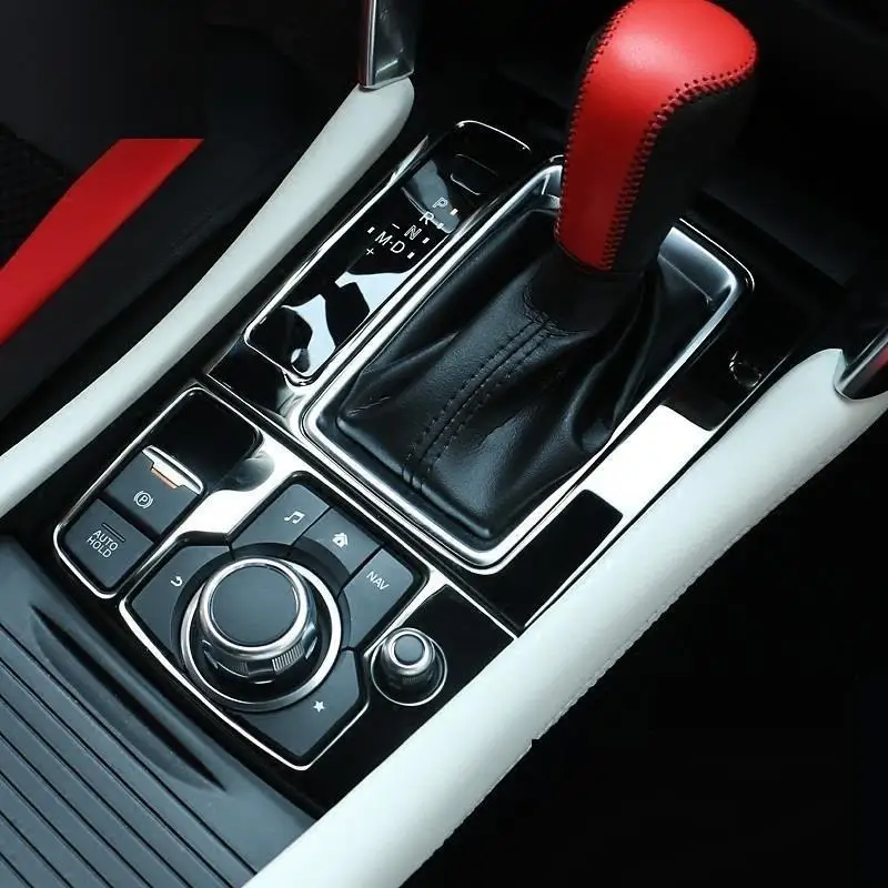 

Ignition Control System Gear Interior Promote Auto Automobile Modified Decoration Parts Mouldings Bright 18 19 FOR Mazda CX-4