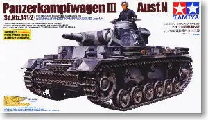

TAMIYA  MODEL 1/35 SCALE  military models #35290 German Pz.Kpfw.III Ausf.N  plastic model kit