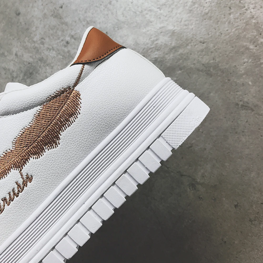 Women Casual Shoes 2018 Spring Summer PU Leather Shoes Woman Platform Lace-Up Fashion Embroidery Breathable Women Sneakers_2108 (4)