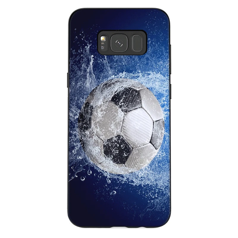 Силиконовый чехол для телефона Футбол футбольный мяч для samsung Galaxy A3 A5 A6 A7 A8 A9 A10 A20 A30 A40 A50 A70 M10 M20 M30 M40 J6 крышка