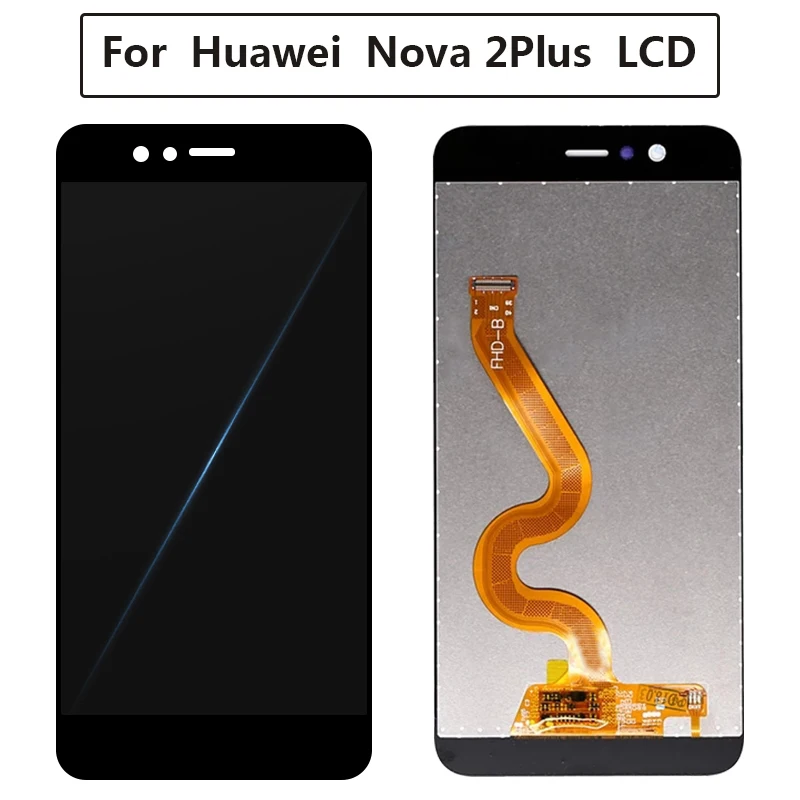 5," для Экран HUAWEI Nova 2 Plus BAC-L23 BAC-L21 BAC-L01 ЖК-дисплей Дисплей сенсорный экран планшета Экран Nova 2, а также в сборе с рамкой