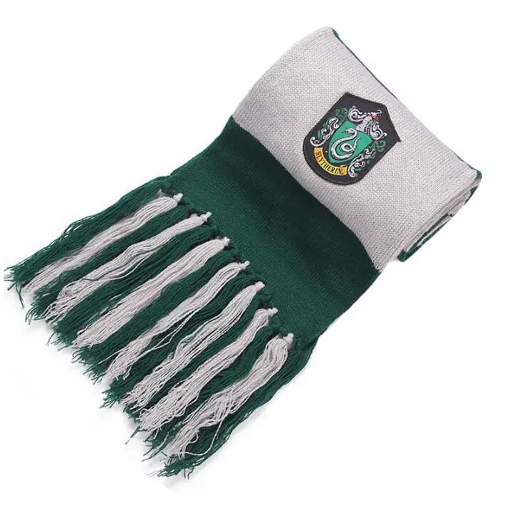 2017 New children college scarves Gryffindor Wrightlin slytherin scarf scarves lengthened thicker Holiday gifts A778