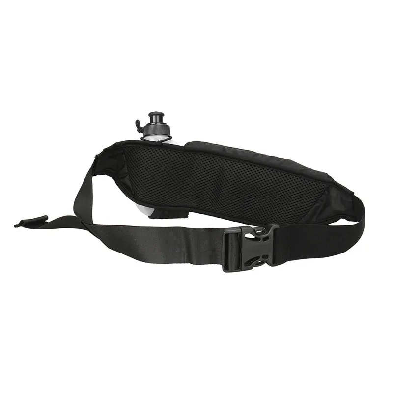 Discount Unisex Adjustbale Running Belt Waist Bag Pouch with Water Bottle For Marathon 9