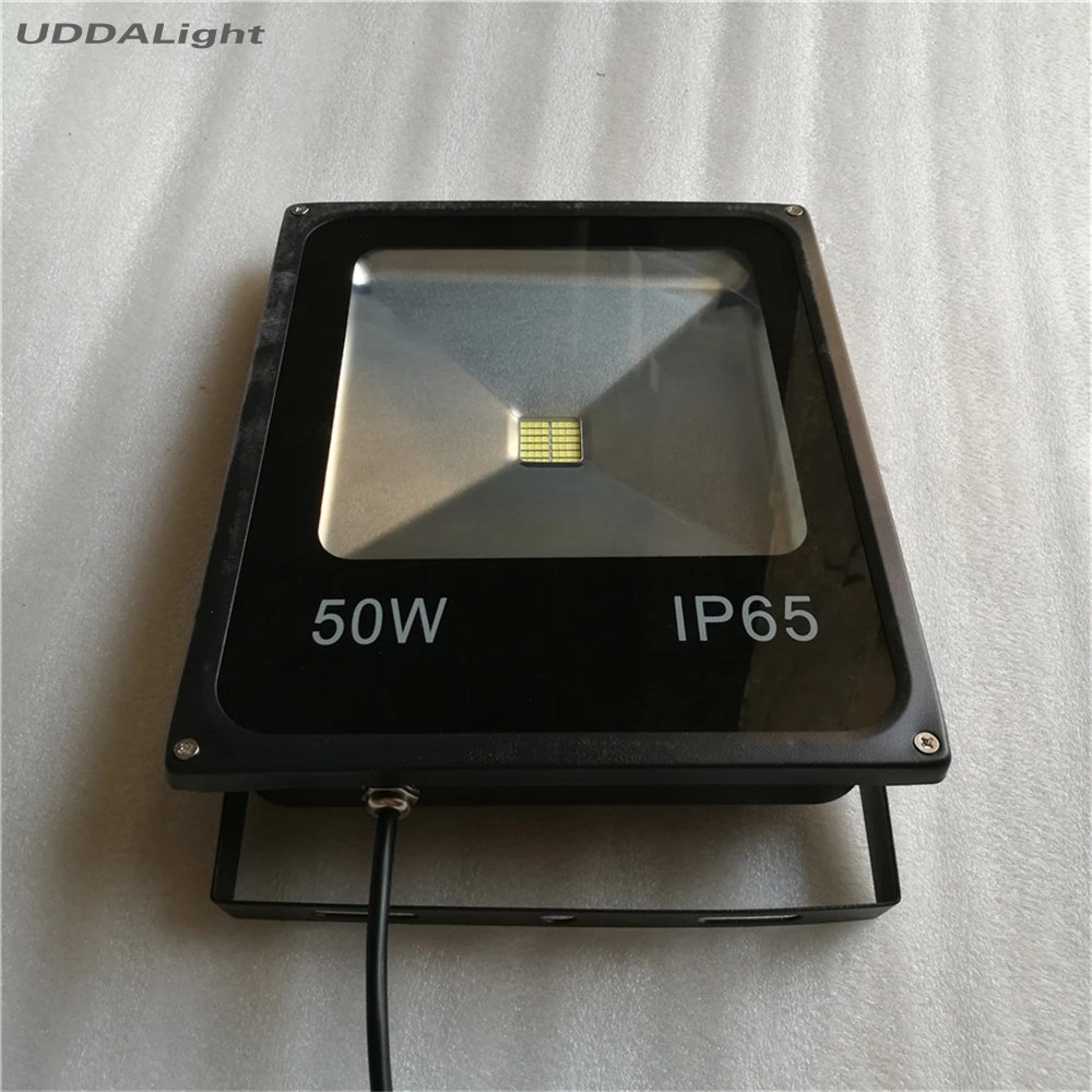 

led flood light 50w SMD LED 220V black one ip65 led projector 50w 30% off