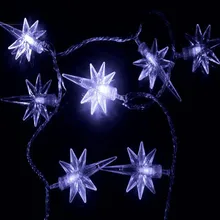 10 м 100 LED Polaris North Star огни строки лампы для рождественской вечеринки фея домашнего украшения огни Гарланд AC110V/220 В