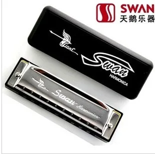 

Swan Harmonica hole SW1020-1 10 hole 20 tone harmonica,