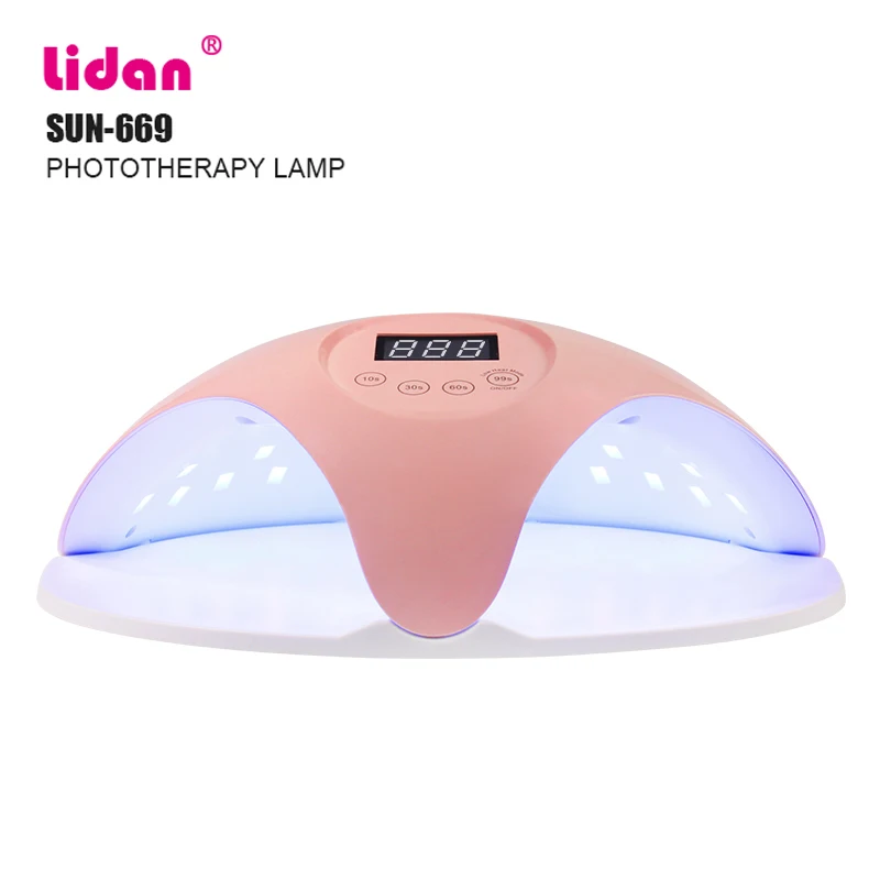 

LIDAN SUN 669 Led Phototherapy Machine 48w Large Space Dual Light Source UV Nail Tools Dryer Lamp Direct Selling
