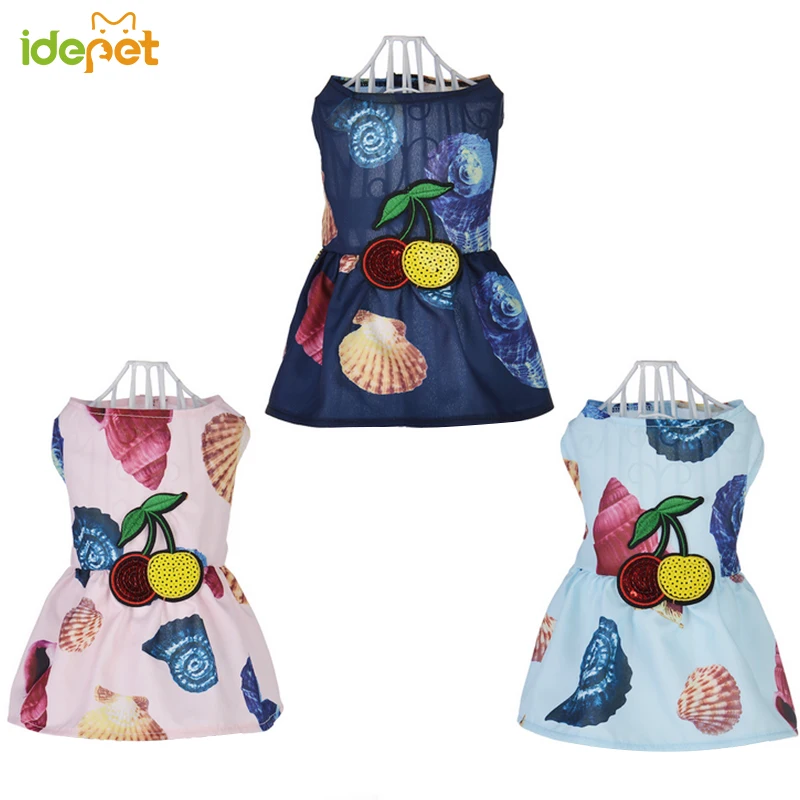 

Dogs Dresses Summer Clothing for Pet Dog Clothes for Small Dog Dress Sweet Skirt Dress Clothing for Dog Shirt Vest for Pet Cats3