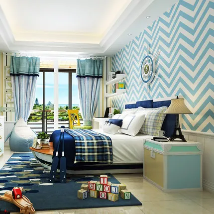 High Quality Modern Mediterranean Wallpaper Geometric Wave Bedroom Living Room Non-woven Background Wall Paper Roll High Quality Modern Mediterranean Wallpaper Geometric Wave Bedroom Living Room Non-woven Background Wall Paper Roll